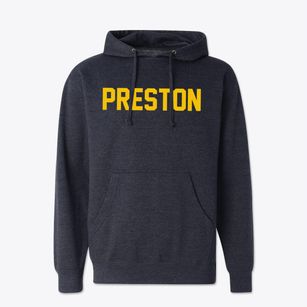 Preston Kansas Classic Block Cotton Hoodie Sweatshirt