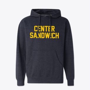 Center Sandwich New Hampshire Classic Block Cotton Hoodie Sweatshirt