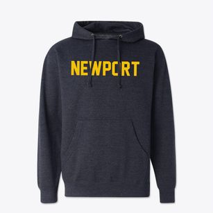 Newport Oregon Classic Block Cotton Hoodie Sweatshirt