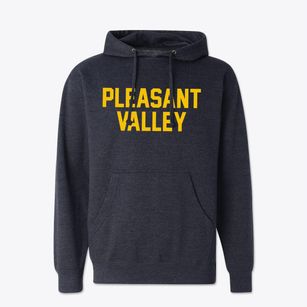Pleasant Valley New York Classic Block Cotton Hoodie Sweatshirt