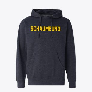 Schaumburg Illinois Classic Block Cotton Hoodie Sweatshirt