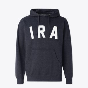 Ira New York Classic Curve Cotton Hoodie Sweatshirt