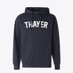Thayer Kansas Classic Curve Cotton Hoodie Sweatshirt