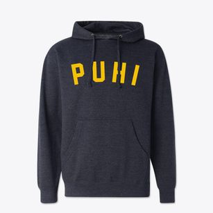Puhi Hawaii Classic Curve Cotton Hoodie Sweatshirt