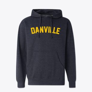 Danville California Classic Curve Cotton Hoodie Sweatshirt