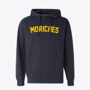 Moriches New York Classic Curve Cotton Hoodie Sweatshirt