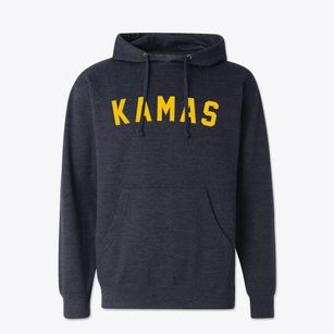 Kamas Utah Classic Curve Cotton Hoodie Sweatshirt