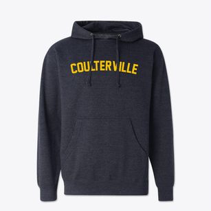 Coulterville Illinois Classic Curve Cotton Hoodie Sweatshirt