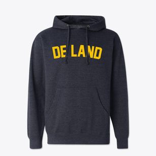De Land Illinois Classic Curve Cotton Hoodie Sweatshirt