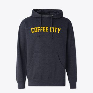Coffee City Texas Classic Curve Cotton Hoodie Sweatshirt