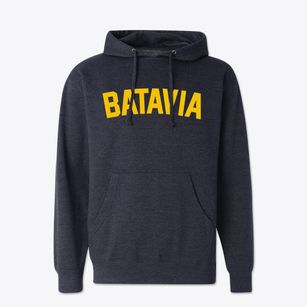 Batavia New York Classic Curve Cotton Hoodie Sweatshirt