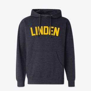 Linden North Carolina Classic Curve Cotton Hoodie Sweatshirt