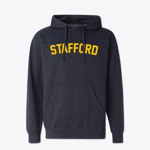 Stafford Connecticut Classic Curve Cotton Hoodie Sweatshirt