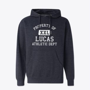 Lucas Texas Athletic Dept Cotton Hoodie Sweatshirt