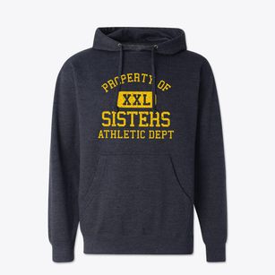Sisters Oregon Athletic Dept Cotton Hoodie Sweatshirt