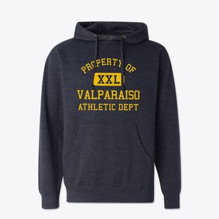 Valparaiso Indiana Athletic Dept Cotton Hoodie Sweatshirt