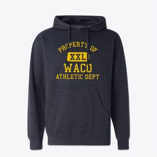 Waco Texas Athletic Dept Cotton Hoodie Sweatshirt
