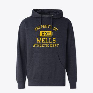 Wells Texas Athletic Dept Cotton Hoodie Sweatshirt