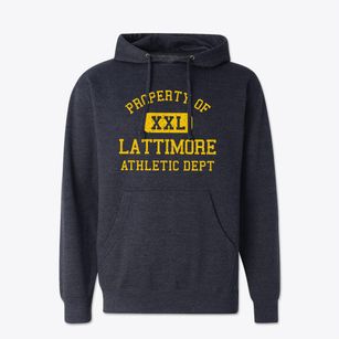 Lattimore North Carolina Athletic Dept Cotton Hoodie Sweatshirt