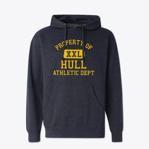 Hull Massachusetts Athletic Dept Cotton Hoodie Sweatshirt