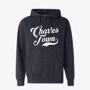 Charles Town West Virginia Vintage Team Cotton Hoodie Sweatshirt