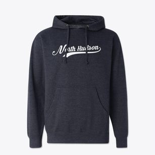 North Hudson Wisconsin Vintage Team Cotton Hoodie Sweatshirt