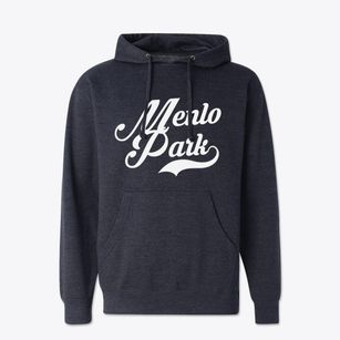 Menlo Park California Vintage Team Cotton Hoodie Sweatshirt
