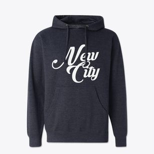 New City New York Vintage Team Cotton Hoodie Sweatshirt
