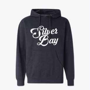 Silver Bay Minnesota Vintage Team Cotton Hoodie Sweatshirt