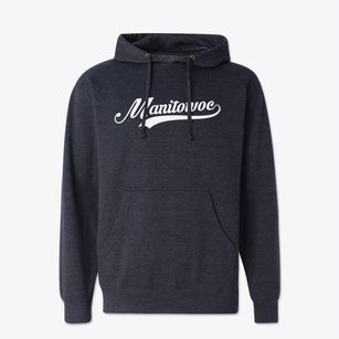 Manitowoc Wisconsin Vintage Team Cotton Hoodie Sweatshirt