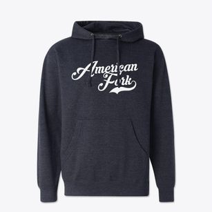 American Fork Utah Vintage Team Cotton Hoodie Sweatshirt