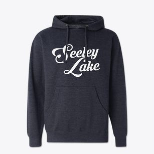 Seeley Lake Montana Vintage Team Cotton Hoodie Sweatshirt