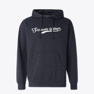 Sarasota Springs Florida Vintage Team Cotton Hoodie Sweatshirt