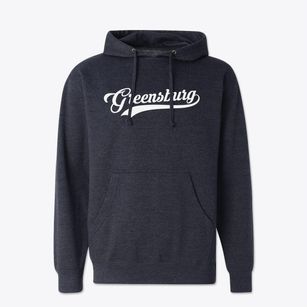 Greensburg Indiana Vintage Team Cotton Hoodie Sweatshirt