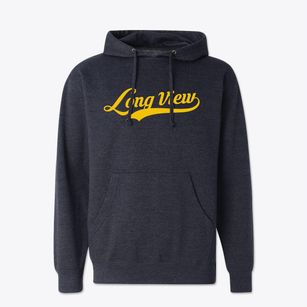 Long View North Carolina Vintage Team Cotton Hoodie Sweatshirt