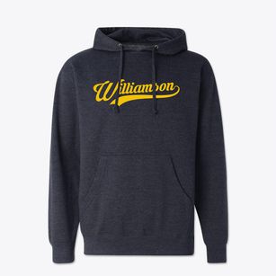 Williamson West Virginia Vintage Team Cotton Hoodie Sweatshirt