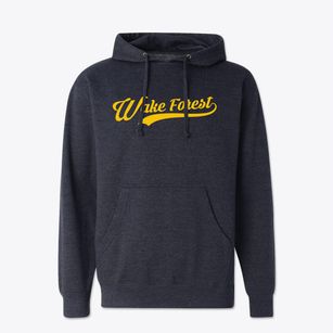 Wake Forest North Carolina Vintage Team Cotton Hoodie Sweatshirt