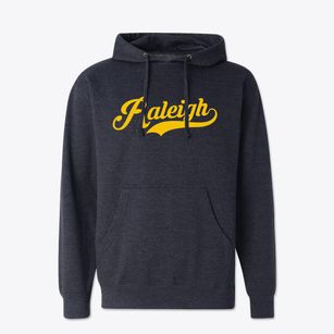Raleigh Mississippi Vintage Team Cotton Hoodie Sweatshirt