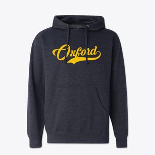 Oxford Indiana Vintage Team Cotton Hoodie Sweatshirt