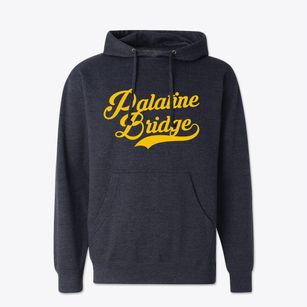 Palatine Bridge New York Vintage Team Cotton Hoodie Sweatshirt