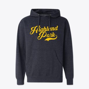 Highland Park Florida Vintage Team Cotton Hoodie Sweatshirt