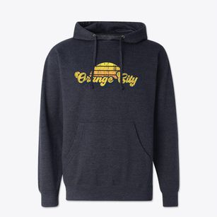 Orange City Iowa Sublime Sunset Cotton Hoodie Sweatshirt