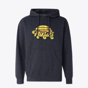 Nikiski Alaska Sublime Sunset Cotton Hoodie Sweatshirt