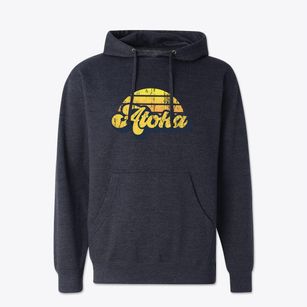 Atoka Oklahoma Sublime Sunset Cotton Hoodie Sweatshirt