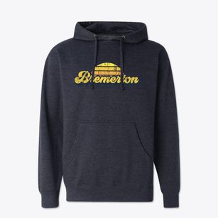 Bremerton Washington Sublime Sunset Cotton Hoodie Sweatshirt