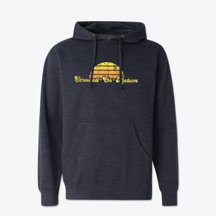 Cornwall-on-hudson New York Sublime Sunset Cotton Hoodie Sweatshirt