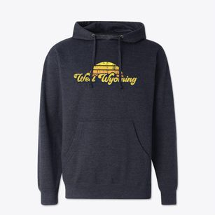 West Wyoming Pennsylvania Sublime Sunset Cotton Hoodie Sweatshirt