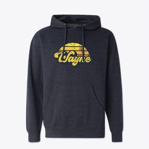 Wayne New York Sublime Sunset Cotton Hoodie Sweatshirt