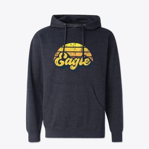 Eagle Idaho Sublime Sunset Cotton Hoodie Sweatshirt