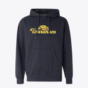 Wareham Massachusetts Sublime Sunset Cotton Hoodie Sweatshirt